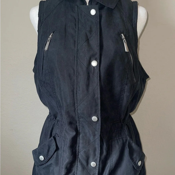 NWOT JOUJOU Solid sleeveless jacket, vest - Picture 12 of 14